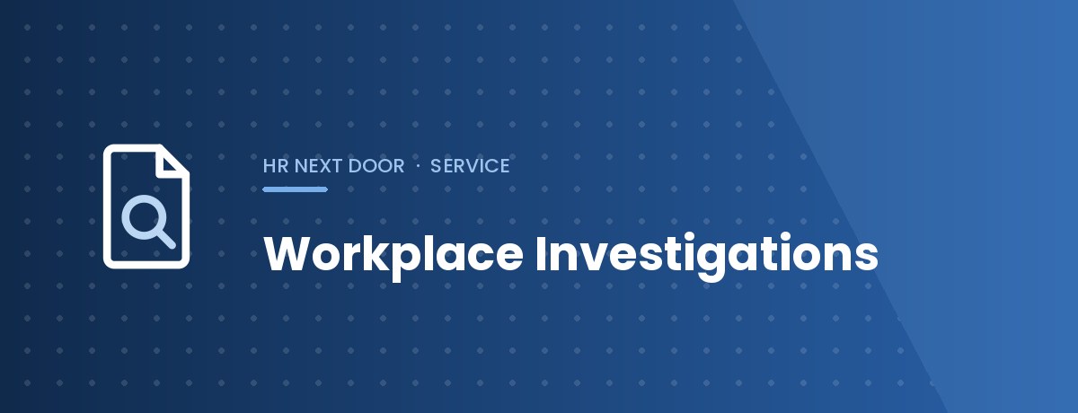 Workplace Investigations